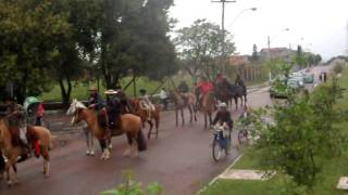 Desfile Cavalarianos 20 de Setembro 2011 Esteio RS [upl. by Obediah848]