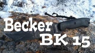 Becker BK15 Knife Field Test [upl. by Desimone]