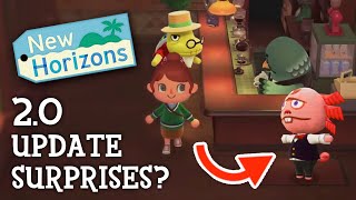 Animal Crossing New Horizons  NEW 20 UPDATE SURPRISES What To Expect [upl. by Darraj]