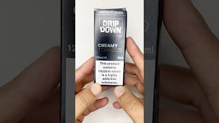 Drip Down Creamy Tobacco 12mg tobacco satisfying asmrsounds vape [upl. by Luamaj]