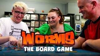 Worms The Board Game Official Gameplay Trailer [upl. by Tnomel615]