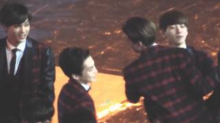 HELLO BETA 150101 HUNANTV NEW YEAR COUNTDOWN  KAIBAEK FOCUS HAPPINESS♥♥♥ [upl. by Mellar]