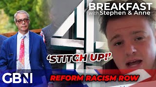 Seems SCRIPTED Channel 4 BREAKS silence over Reform UK STITCH UP [upl. by Henri]