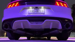 2015 Mustang GT with MBRP Armor Lite Street Exhaust [upl. by Einnaej428]