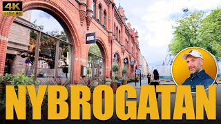 Walking Nybrogatan Discover Östermalm’s Quiet Charm in 4K [upl. by Rombert]