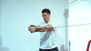 Cable Oblique Twist  Exercise Tutorial [upl. by Leiso]