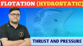 Flotation  Hydrostatic  Thrust and Pressure  Physics [upl. by Kuebbing]