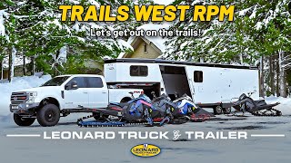 Trails West RPM Snowmobile Trailers  We Have Trails West [upl. by Bradlee]