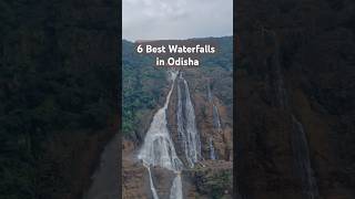 6 Best Waterfalls in odisha Best Places to visit in Odisha shorts trending viralshort [upl. by Sivar860]