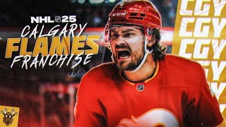 Calgary Flames Franchise In NHL 25 Ep 1 [upl. by Gnoht914]