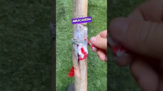 Cabos de vassouras 🧹 quebrados 🤔 a melhor solução wood dicas diy shorts [upl. by Eaver]