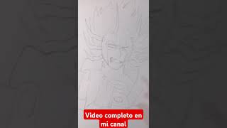 Boceto MANIGOLDO DE CÁNCER manigoldo cancer saintseiya lostcanvas arte dibujo anime [upl. by Ordnaxela31]