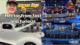 Autorama Detroit Michigan 2024 Meeting Hector from FAST N’ FURIOUS [upl. by Catie]