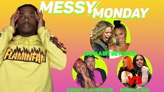 DRAMA ALERT   D BrezzyampSky quotFIGHTquot Sanaa bites Beyonce Bamabii SPAZZED OUT MessyMonday [upl. by Kilbride]