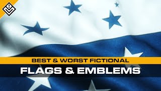 The Best amp Worst Fictional Flags amp Emblems  2017 [upl. by Nirrej]