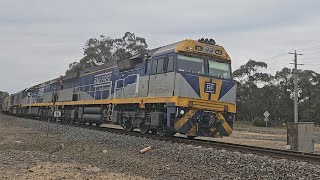 3AM9 SCT Freight CF4429 CF4428 CSR023 Penfield to Laverton 1645 51124 Ararat West VIC [upl. by Solana]