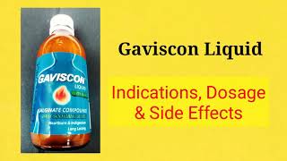 Gaviscon  Gastric Reflux amp Heart Burn Syrup  Reckitt Benckiser [upl. by Akemej528]