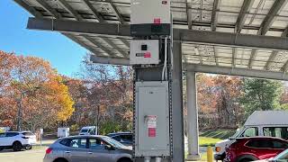 Spaulding Rehabilitation Hospital 1100 kW Solar Canopy Array in Sandwich MA 11092024 [upl. by Edda820]