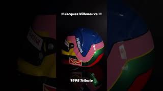 💥Jacques Villeneuve signed 1998 Tribute Racing Helmet🏎️ [upl. by Acino]