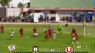 AYACUCHO FC 2  5 UNIVERSITARIOTORNEO APERTURA 2016 [upl. by Derk26]