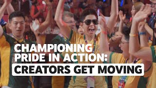 Championing Pride in Action Creators get moving [upl. by Niffirg489]