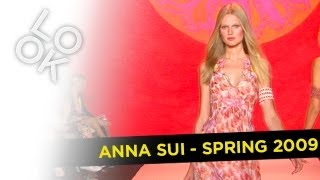 Fashion Flashback Anna Sui Spring 2009 [upl. by Nwadal]