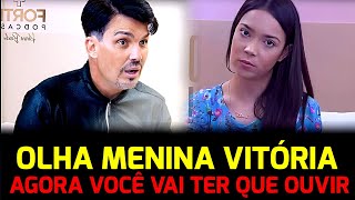 Pr Flávio Amaral para tudo em casa para mandar um recado para Vitória Souza e chama atenção na web [upl. by Ajan]