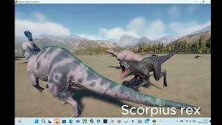 The Best Tsintaosaurus Hunting Animations All Carnivorous Dinosaurs  Jurassic World Evolution 2 [upl. by Ardis]