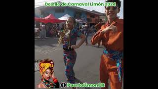 Desfile de Carnaval Limón 2024 [upl. by Asylla]