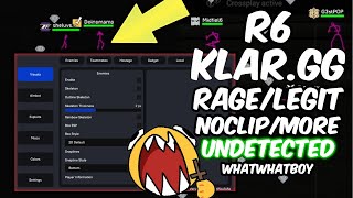 Klargg R6 Full  Rainbow Six Siege  RageLegitbot amp ESPWallhack amp Insane Exploits  Undetected [upl. by Eleonore300]