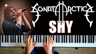 SONATA ARCTICA  Shy  PIANO COVER Tony Kakkos vocals [upl. by Killoran]