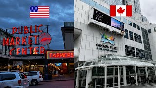 Driving from Seattle to Vancouver Canada [upl. by Fedora]