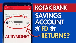 What is ActivMoney in Kotak Mahindra Bank in Hindi How to Use [upl. by Lamrej706]