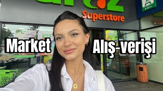 Ailəcək market alışverişi🛒  Uzun bir vlog 💚 [upl. by Akyssej72]