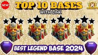 TOP 10 UNBEATEN TH16 WAR  TROPHY BASE  REPLAY  TH16 BASE WITH LINK TH16 ANTI 2 STAR BASE 2024 [upl. by Eimmat736]