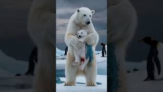 A heartfelt story about a little polar bear polarbearRessue arcticanimals sealife [upl. by Annav]