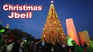 Jbeil Lebanon🇱🇧Christmas🎄Festival 2023  Byblos Christmas Walk جبيل لبنان اجواء عيد الميلاد [upl. by Gun]