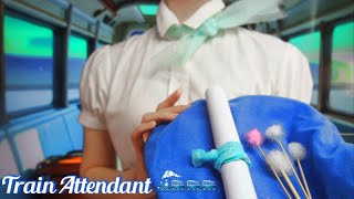 ASMR기차 승무원 귀청소Attendants Ear Cleaning한국어Roleplay Personal Attention [upl. by Nager]