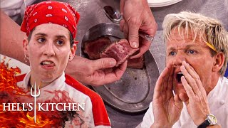 Chef Ramsay’s FUMING over Raw Steaks on Steak Night  Hell’s Kitchen [upl. by Onder608]