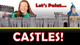 How to Paint Castles Warhammer Siege Tabletop World and Beyond [upl. by Elianora]