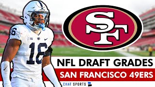 49ers Draft Grades All 7 Rounds From 2023 NFL Draft Ft Ji’Ayir Brown Jake Moody  Ronnie Bell [upl. by Lucia]