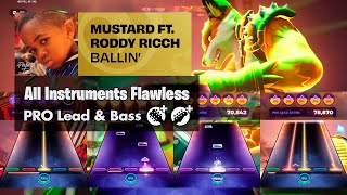 quotBallinquot  Mustard ft Roddy Ricch  All Instruments  Pro Flawless  Fortnite Festival [upl. by Lammond642]