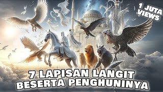 WOW ‼️ Inilah 7 Lapisan Langit Beserta Penghuninya Menurut Islam AlQuran dan Hadist [upl. by Mishaan]