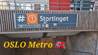 Oslo Metro Tbane 🇳🇴 [upl. by Ateuqal]