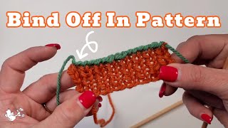 How to Bind Off in Pattern for Any Knitting Project Master the Perfect Finish [upl. by Sabah951]