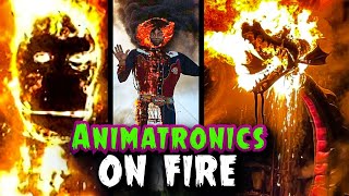 The Most Gruesome Animatronic Fires in History [upl. by Weinhardt165]