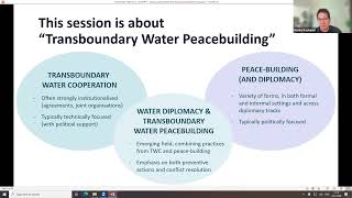 Problematizing the Enabling Factors behind Successful Transboundary Water Peacebuilding [upl. by Lefkowitz]