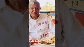 AMLO COMIENDO GORDITAS [upl. by Eyot]