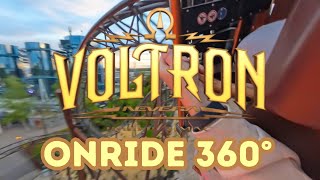 Europa Park  Voltron Nevera Onride in 360°  Filmed with Insta360 X4  8K  VR ⚡️ [upl. by Aip]