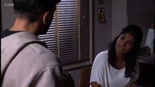 Eastenders Nish messages Vinny to meet and discuss the chicken shops as suki doesn’t trust it scene [upl. by Catherin]